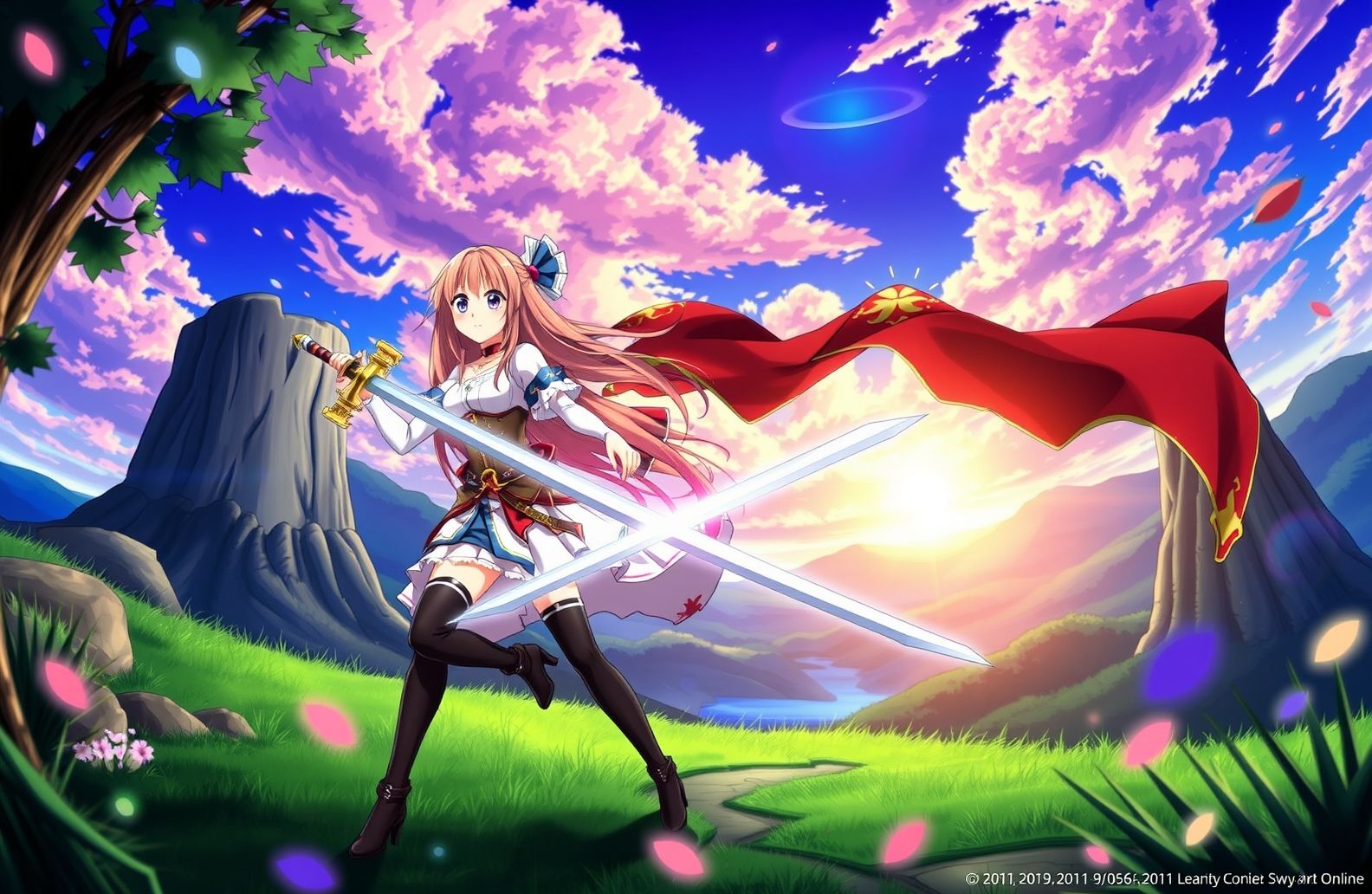 Asuna And Kirito Wallpaper