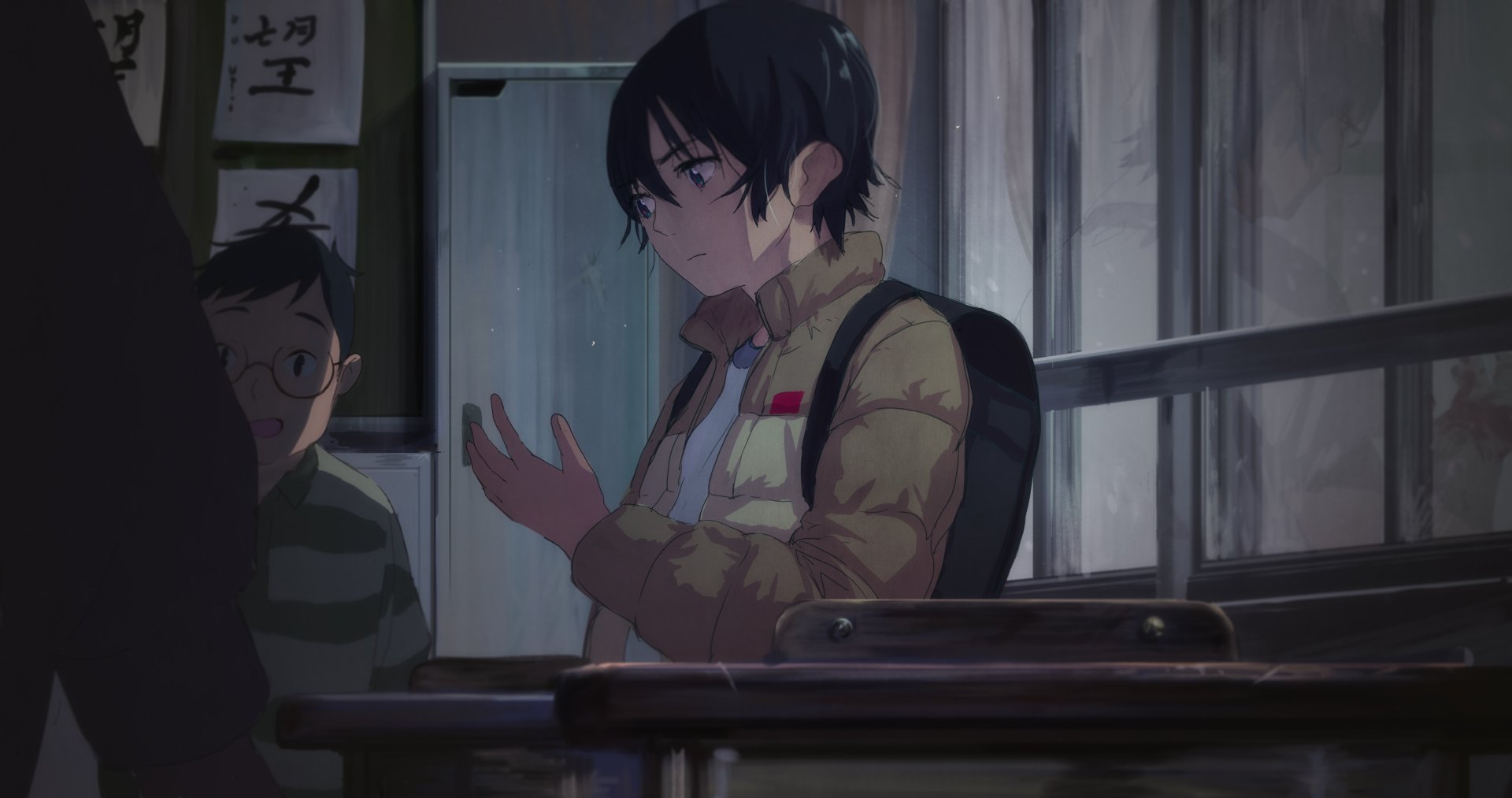 4k Ultra HD Wallpaper Of Satoru Fujinuma From Boku Dake Ga Inai Machi