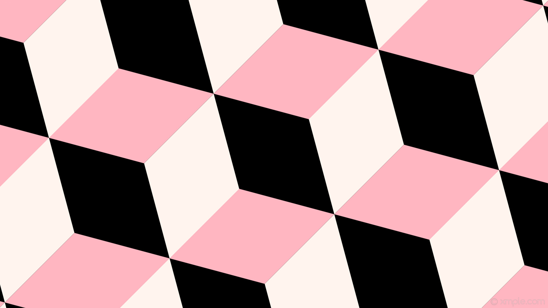 Black Pink And White Wallpaper