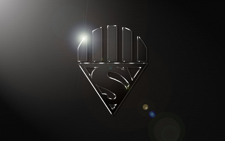 Black Lantern Superman Logo Wallpaper by SUPERMAN3D 900x563