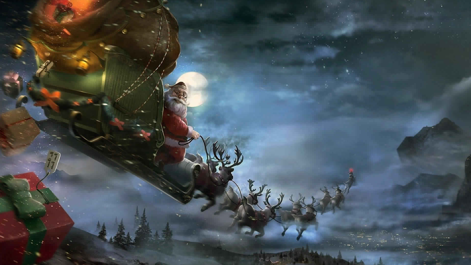 Santa Claus God HD Wallpaper