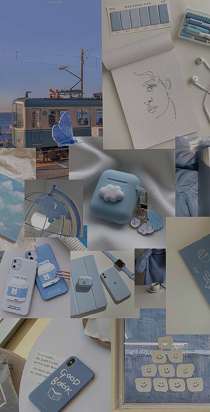 Wallpaper Aesthetic Blue In