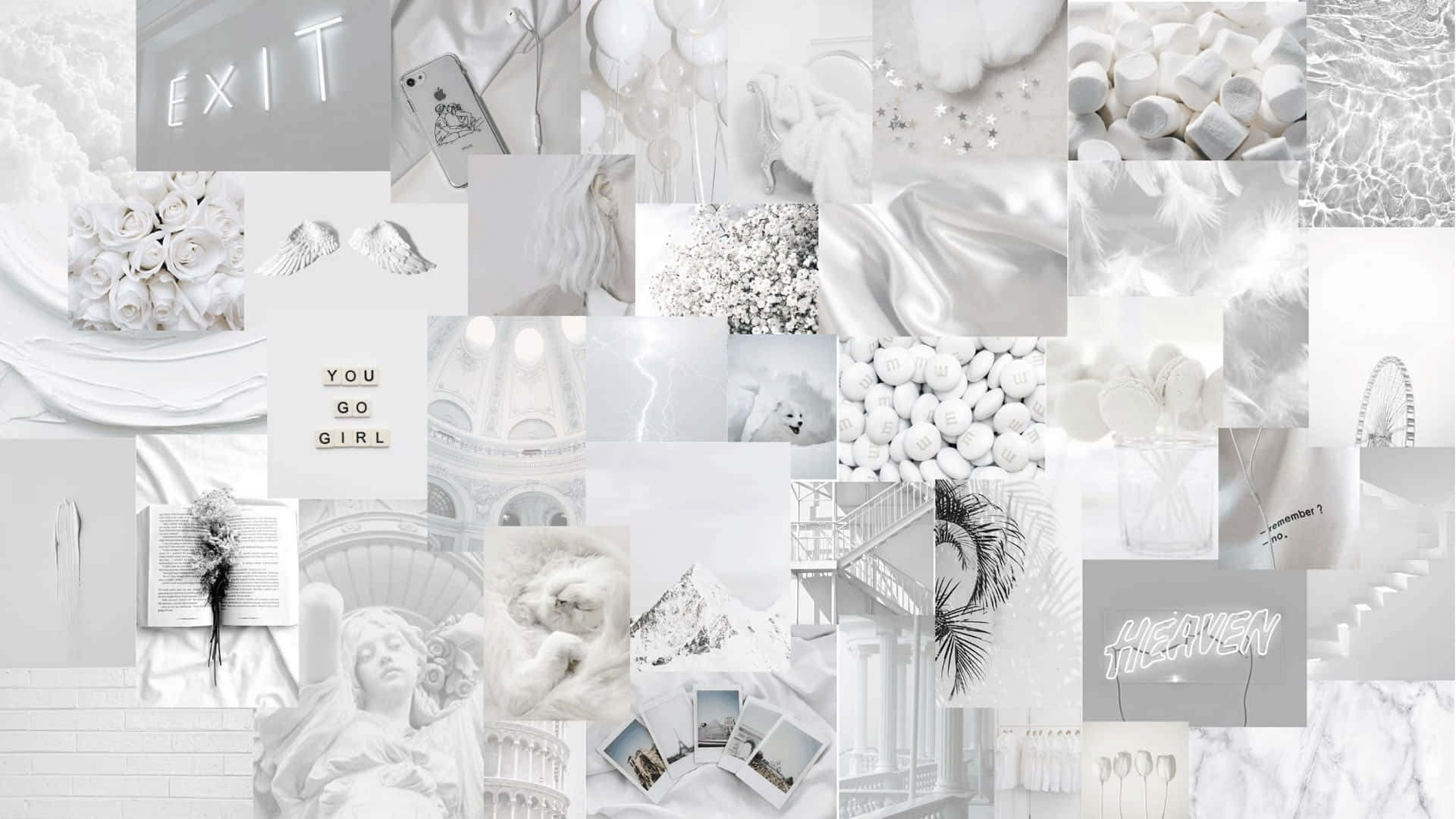 Aesthetic Collage Desktop Wallpaper