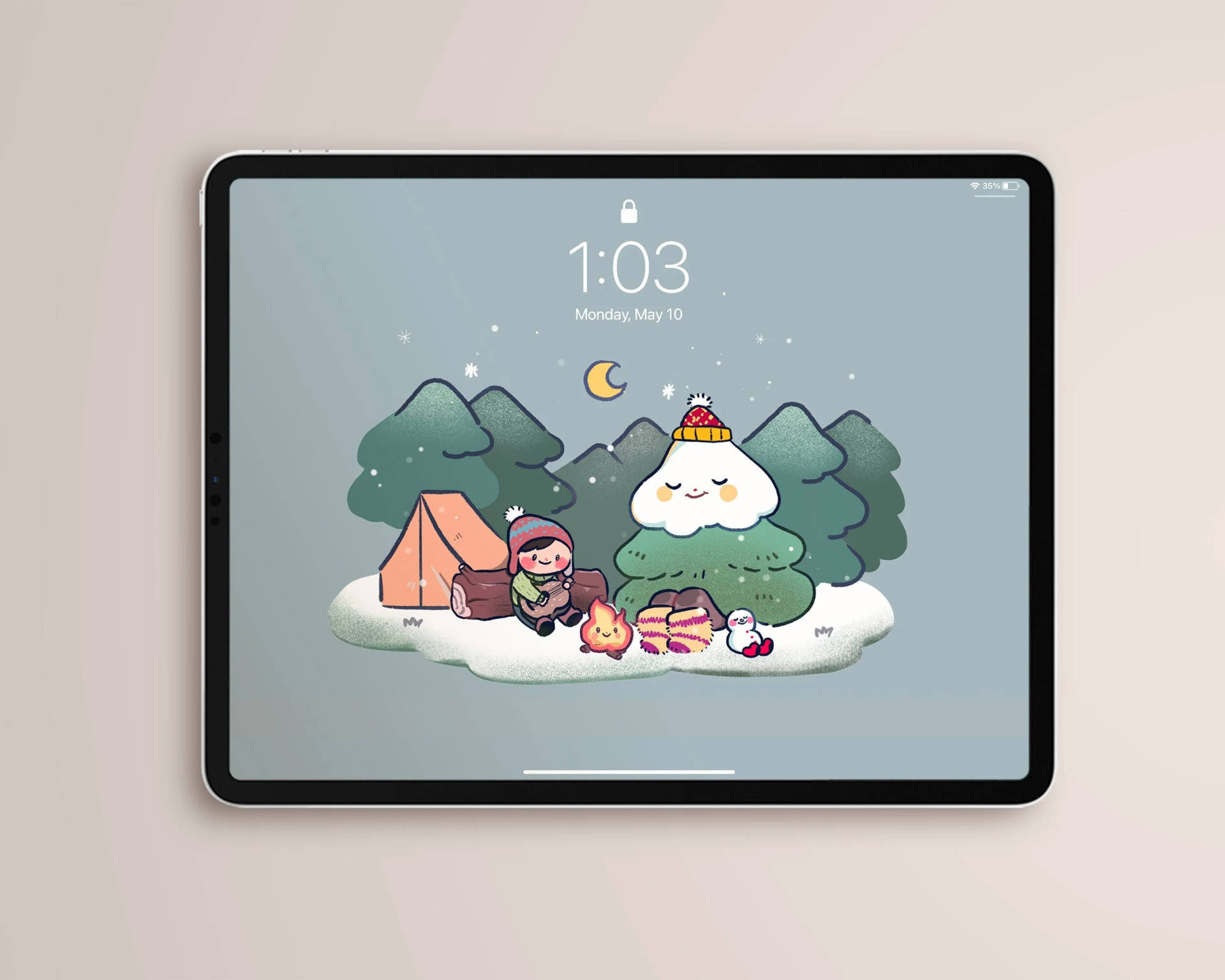 iPad Pro Cute Wallpaper