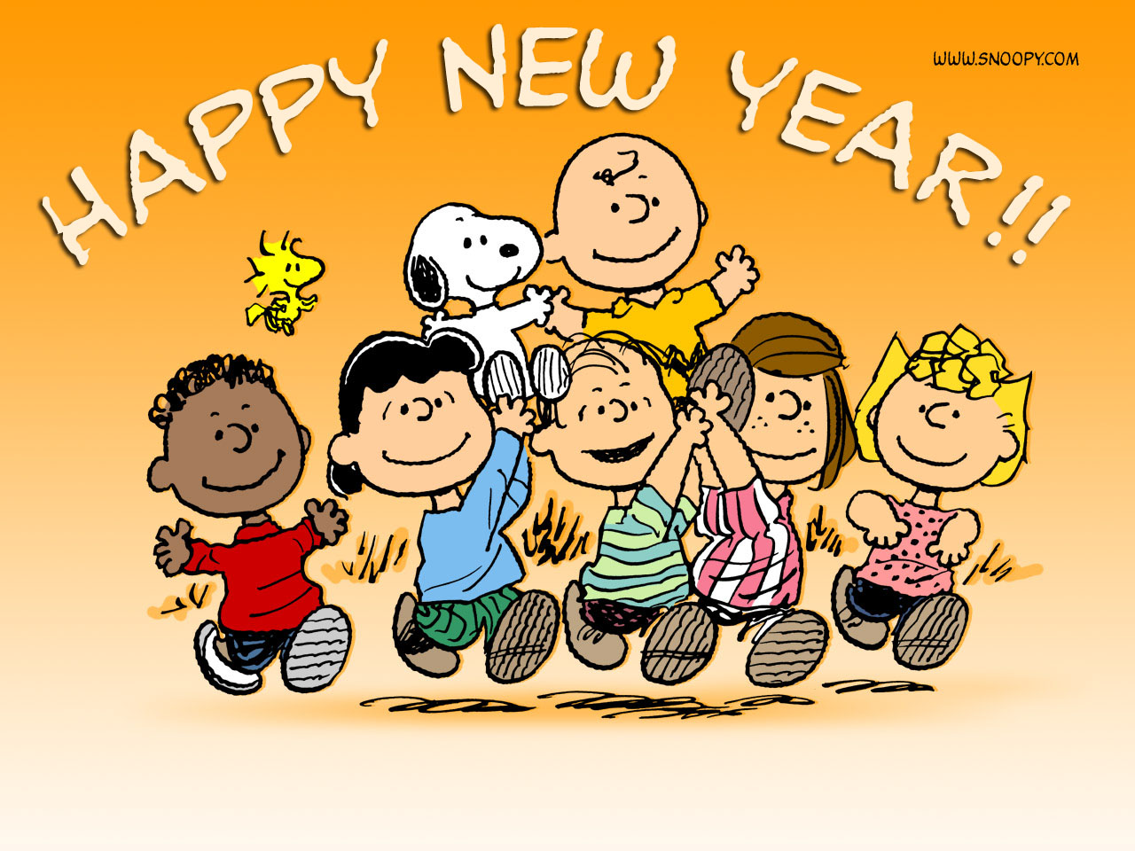 Peanuts Happy New Year From Eringo