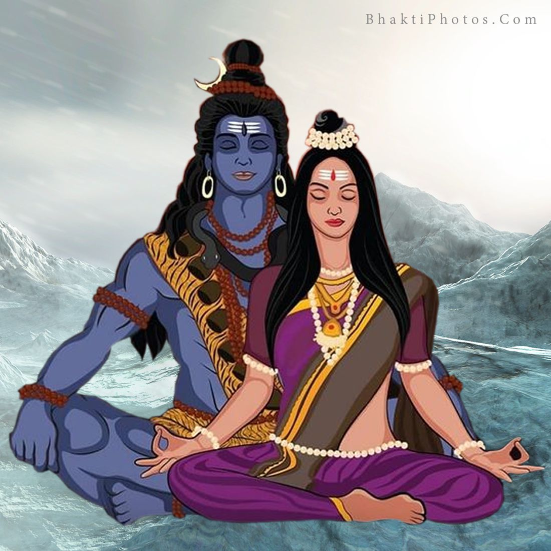 Lord Shiva Parvati Wallpaper High Resolution