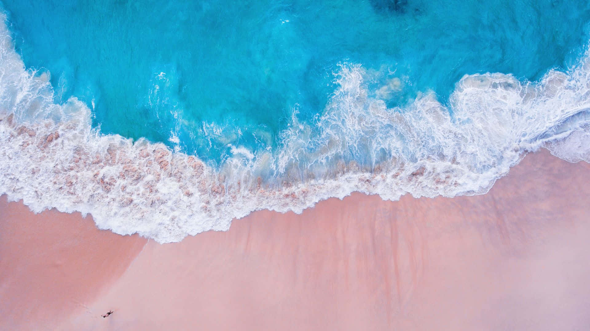 Pink Beach Wallpaper