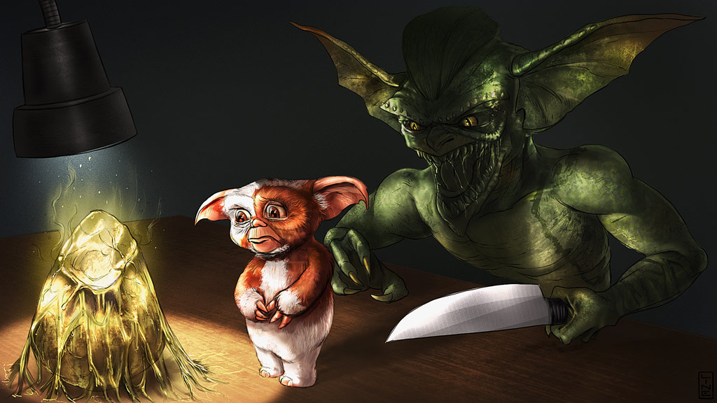 Gremlins Gizmo And Stripe By Theconmi