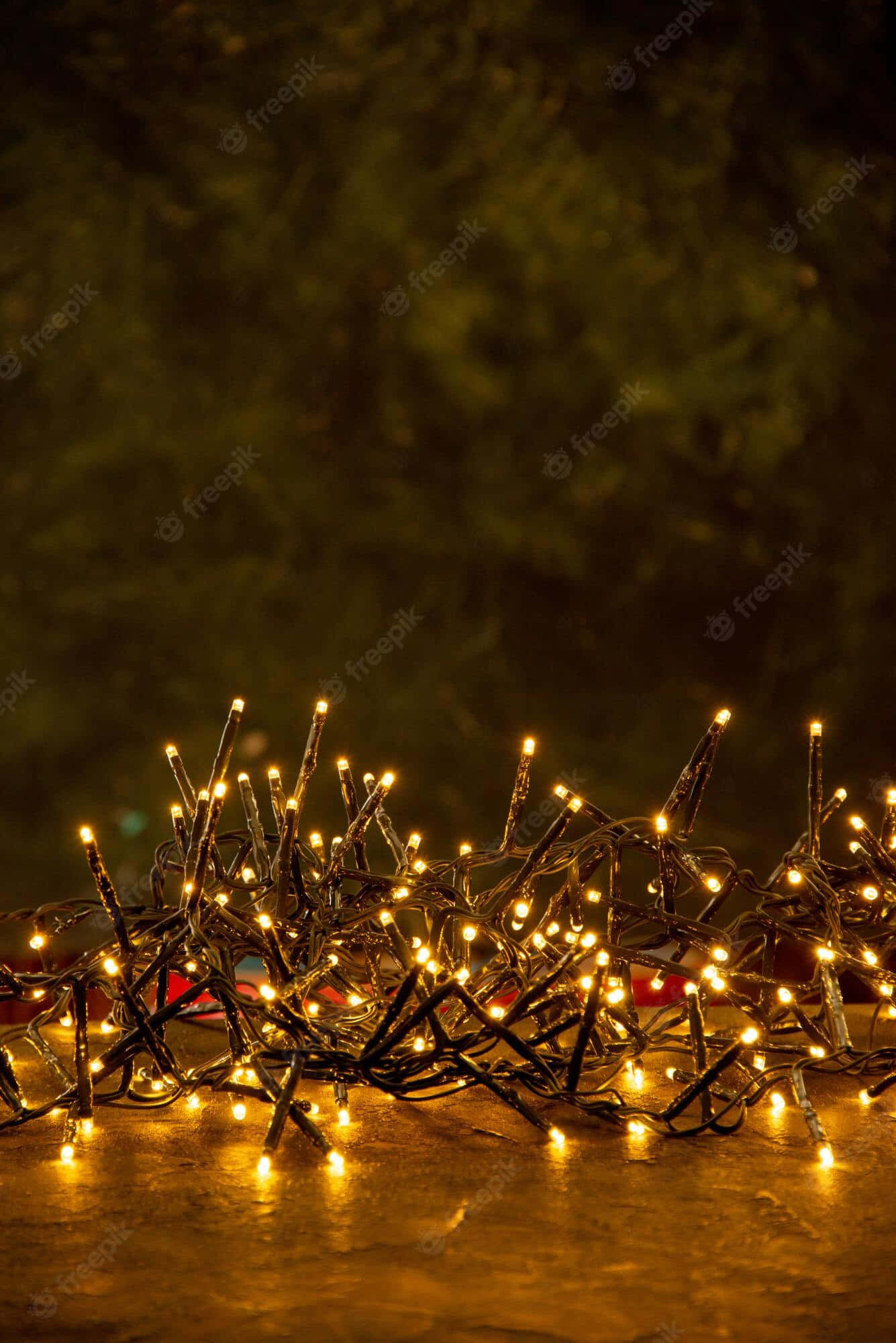 Christmas Lights Cute Wallpaper