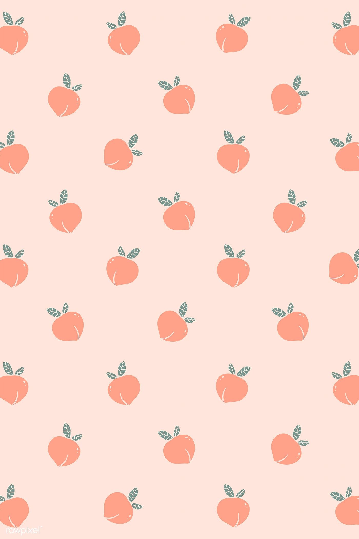Peach Wallpaper On