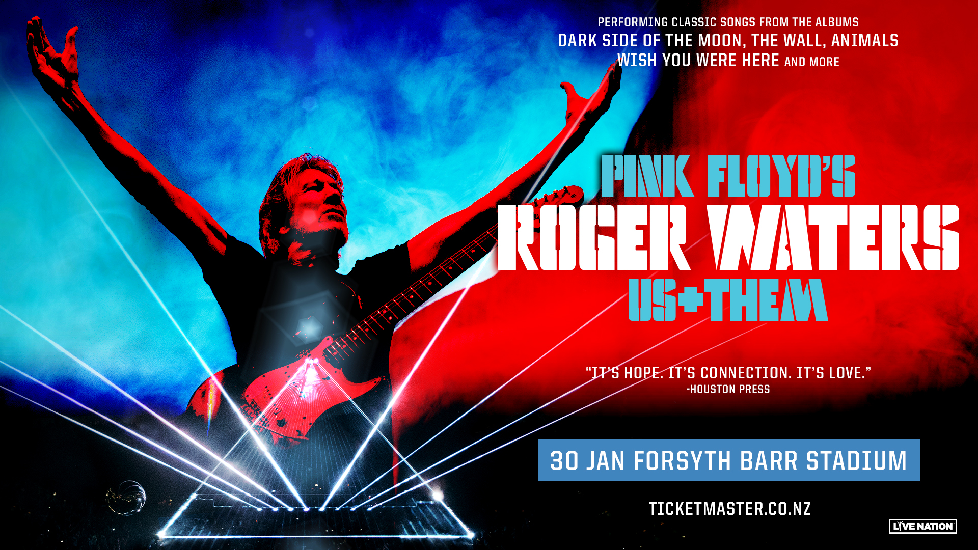 Roger Waters At Forsyth Barr Stadium Dunedin Venues