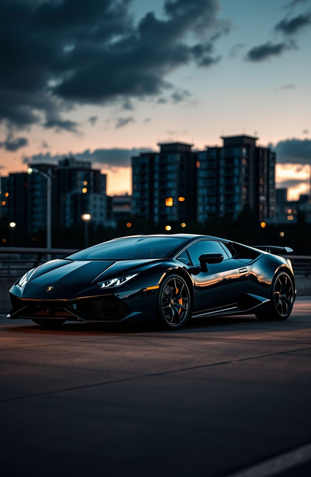 Black Lamborghini Wallpaper