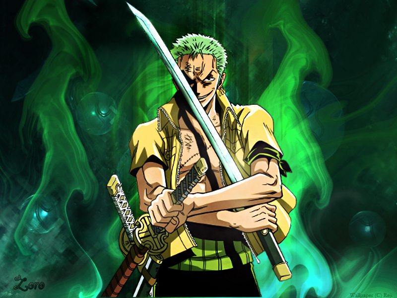 Wallpaper Zoro By Reji X