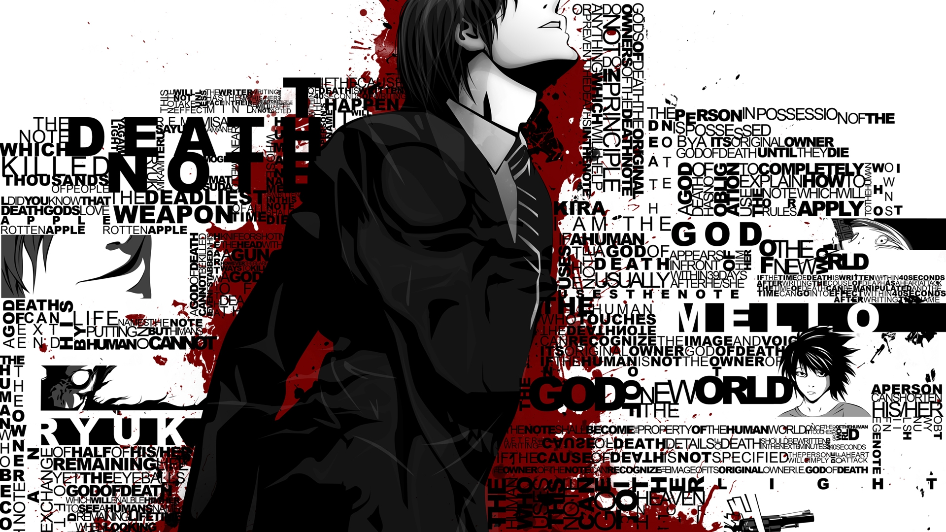 Death Note Wallpaper Yagami Light