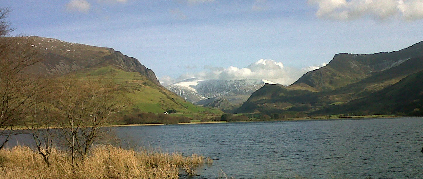 Llyn Nantlle With Snowdon In The Background