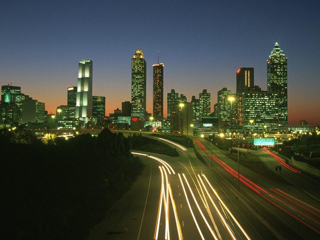 Free download Free download Photo City Night Skyline Atlanta