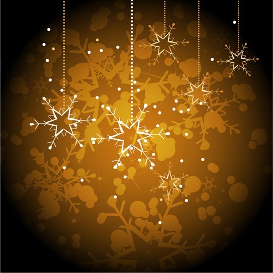 Abstract Christmas Background Vector Graphic