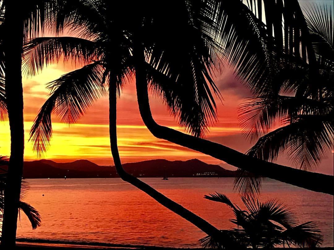 The Buccaneer Hotel A Magnificent St Croix Sunset Captured From