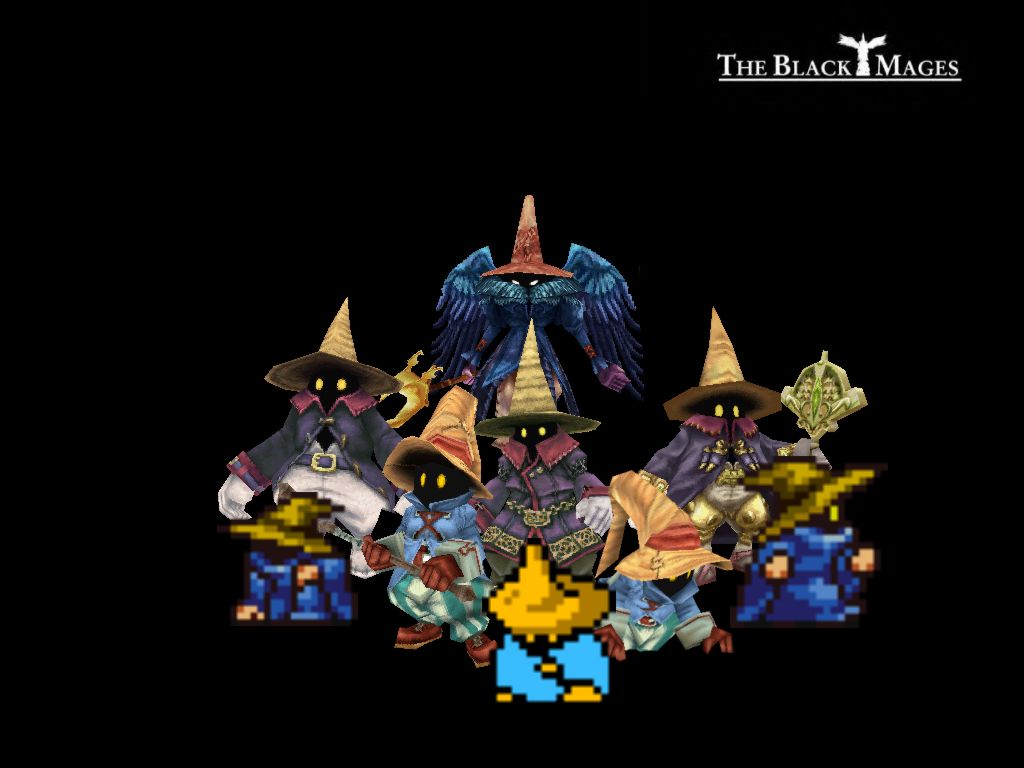 Black Mages Wallpaper By Overfiend0a