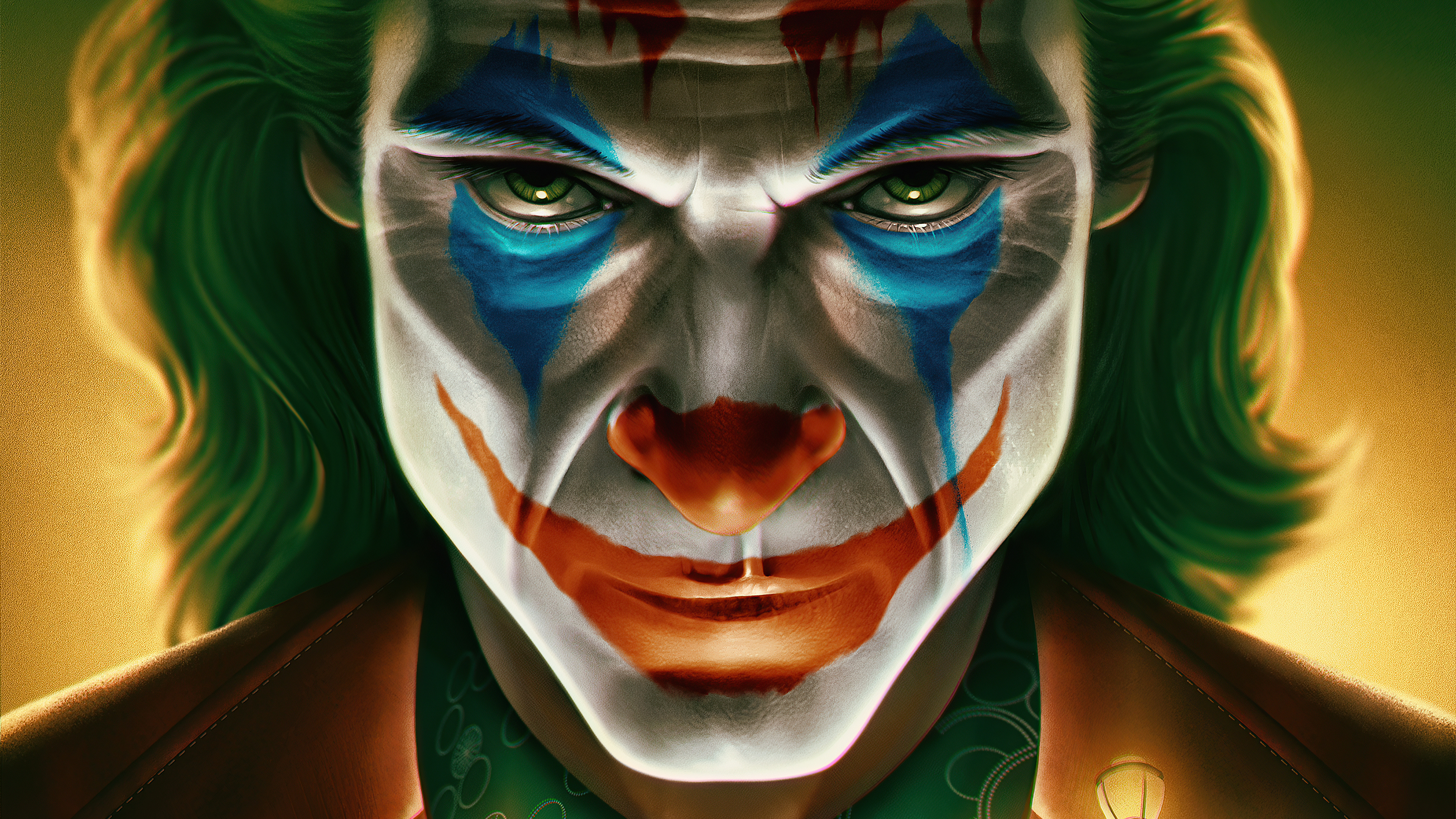 4k Joker Face Closeup HD Wallpaper Image
