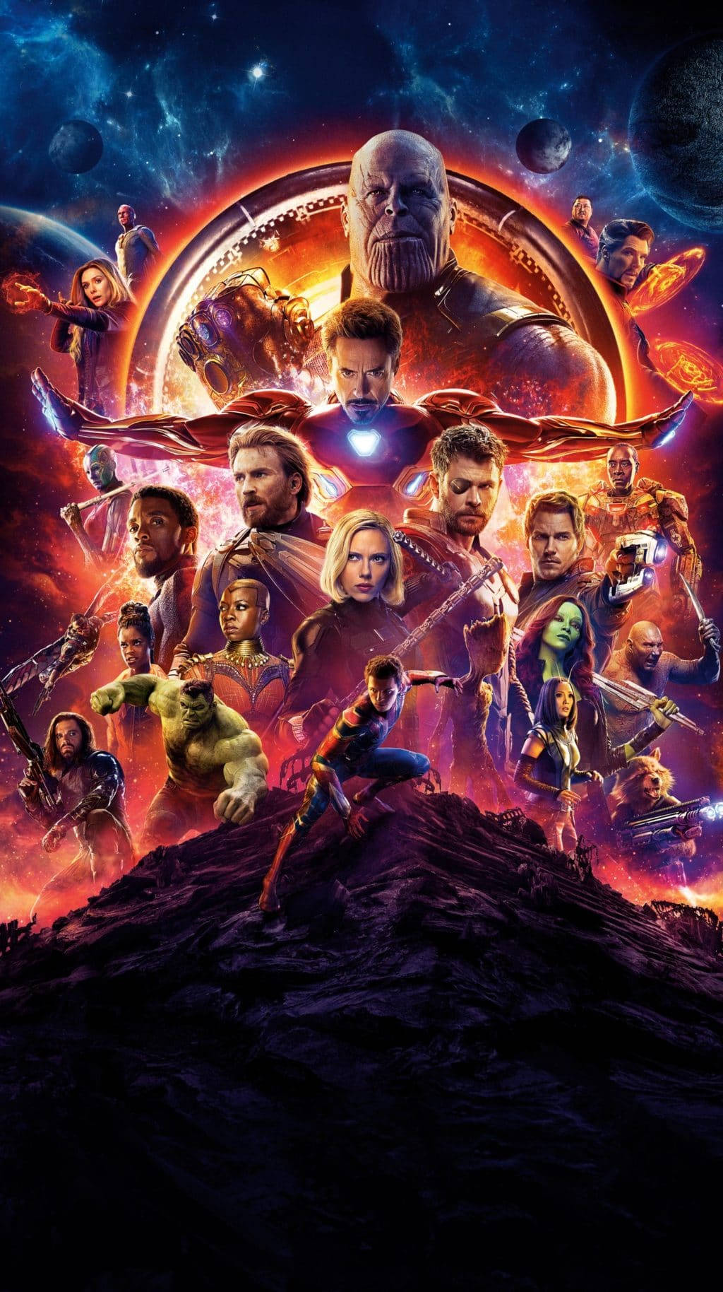 Avengers iPhone X Wallpaper