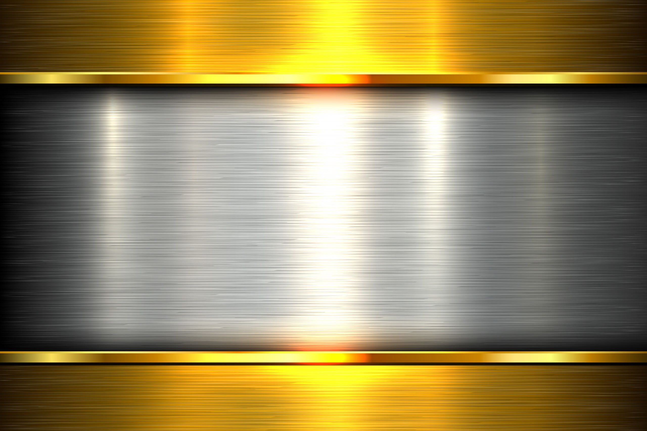 Gold Metal Texture Background Wallpaper