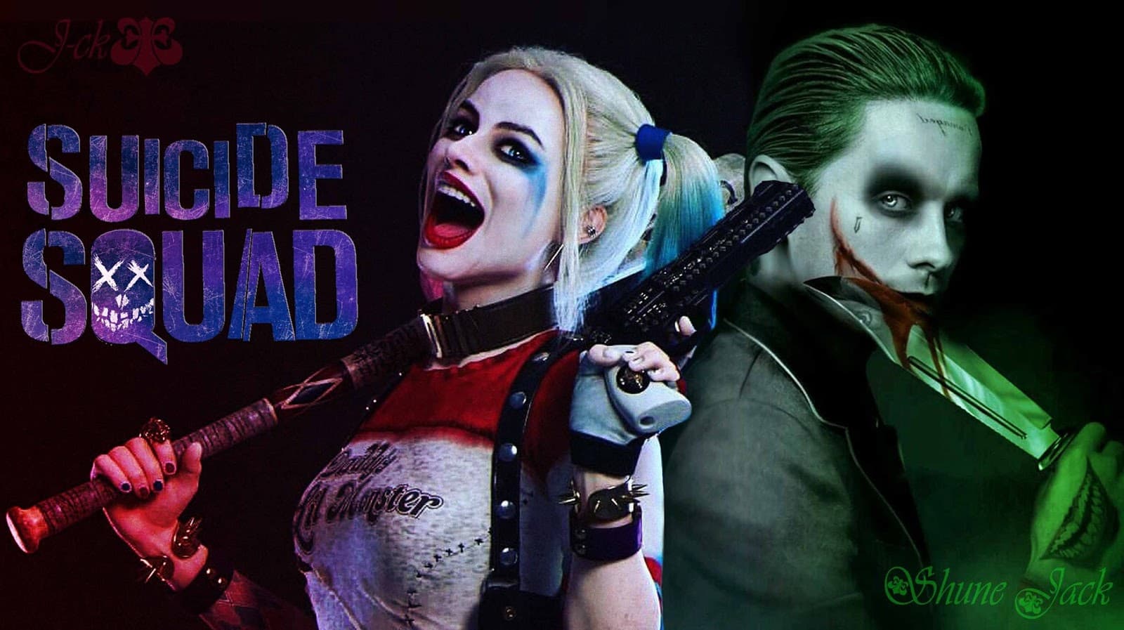 Joker And Harley Quinn Desktop Wallpaper Top