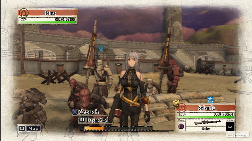 Valkyria Chronicles Desktop Wallpaper Of Video Game