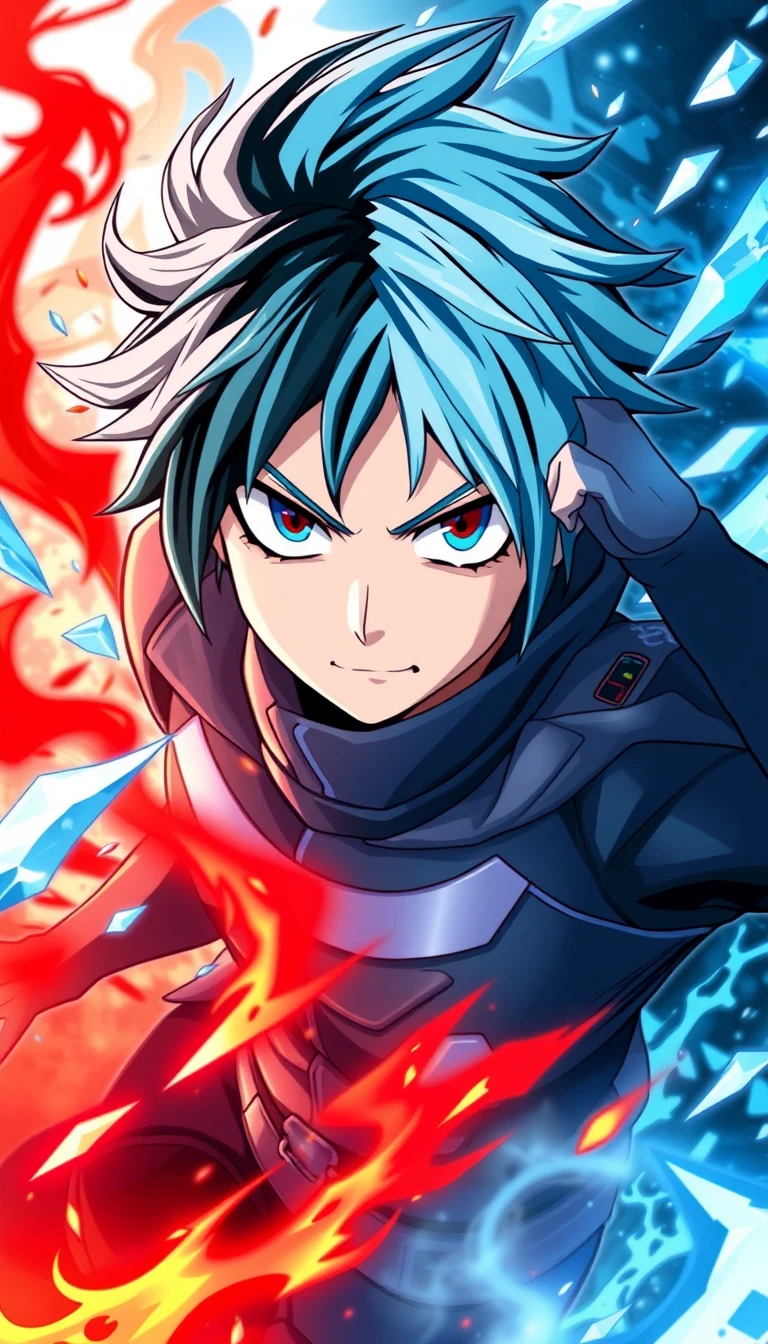 Todoroki Mobile Wallpaper
