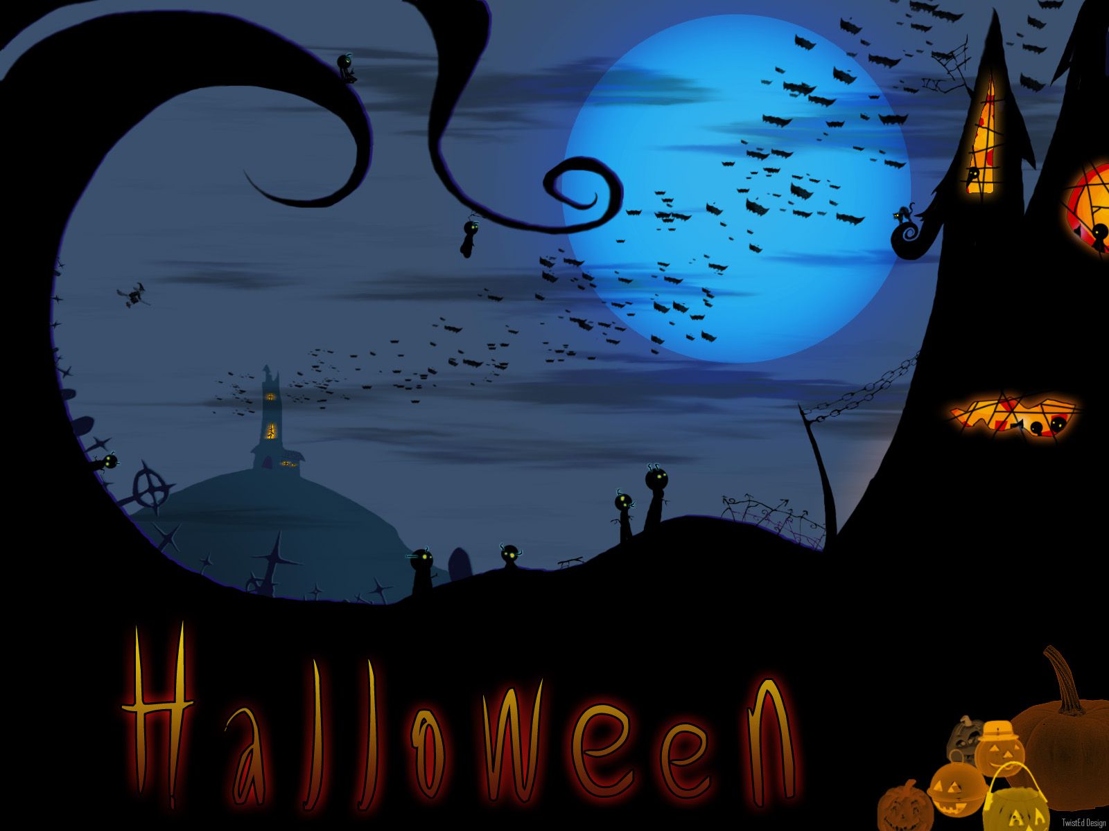 Spooky And Fun Halloween Wallpaper