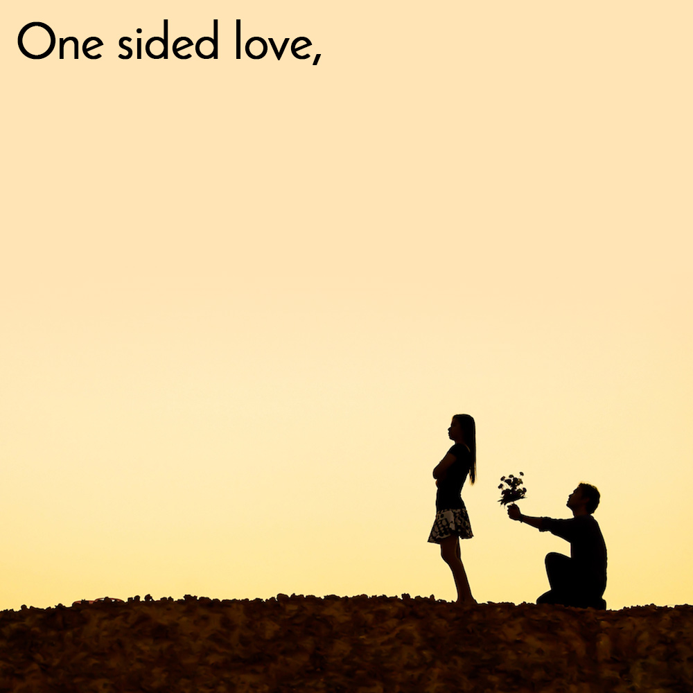 One Sided Love Status Shayari Quotes Nojoto