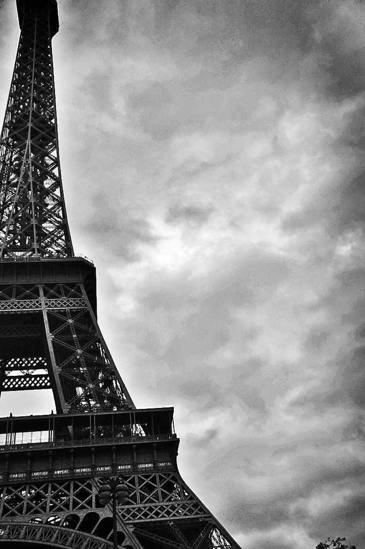 Black Wallpaper Iphone Eiffel Tower - realityismymind
