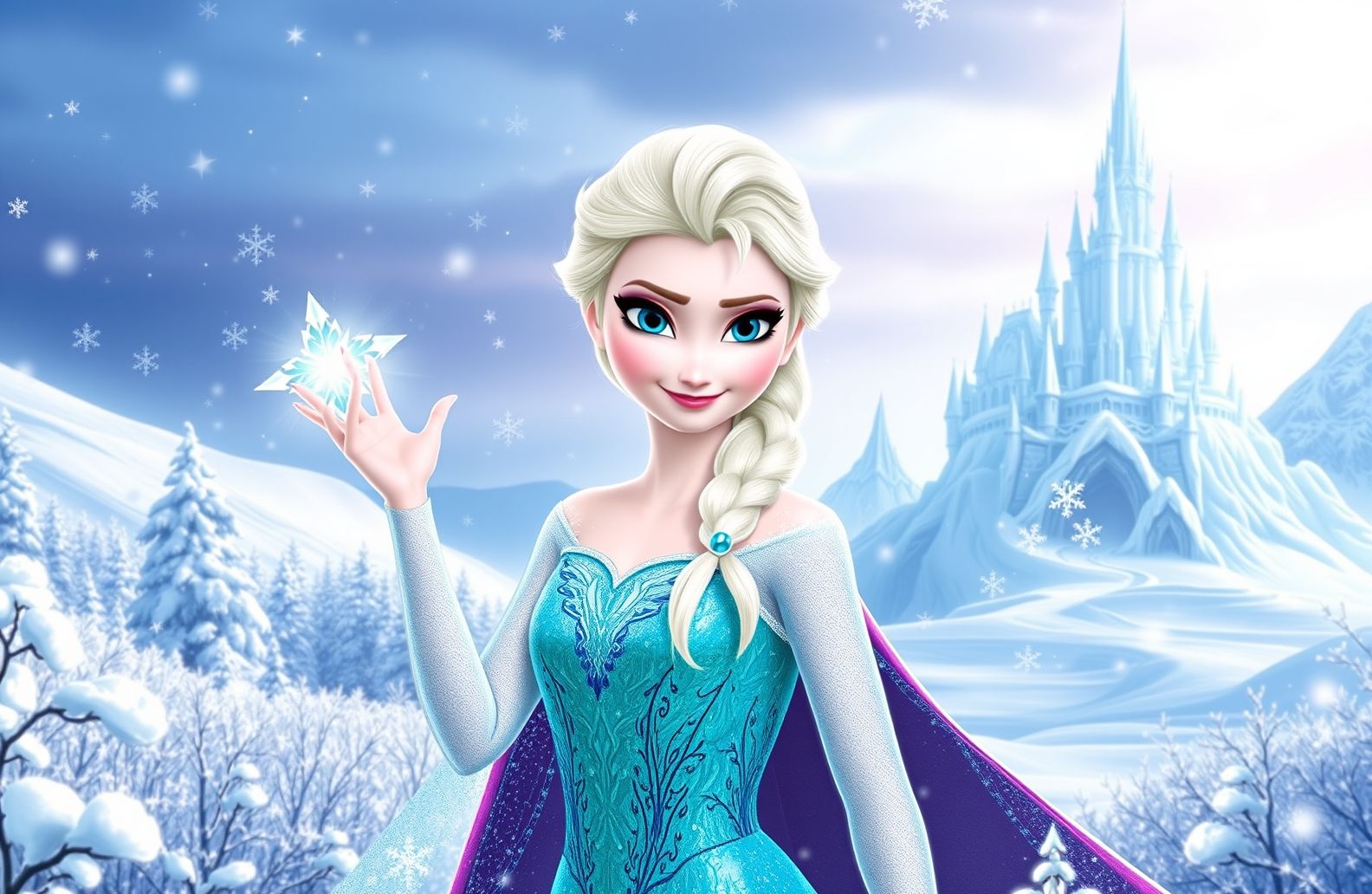 HD Elsa Wallpaper 1080p