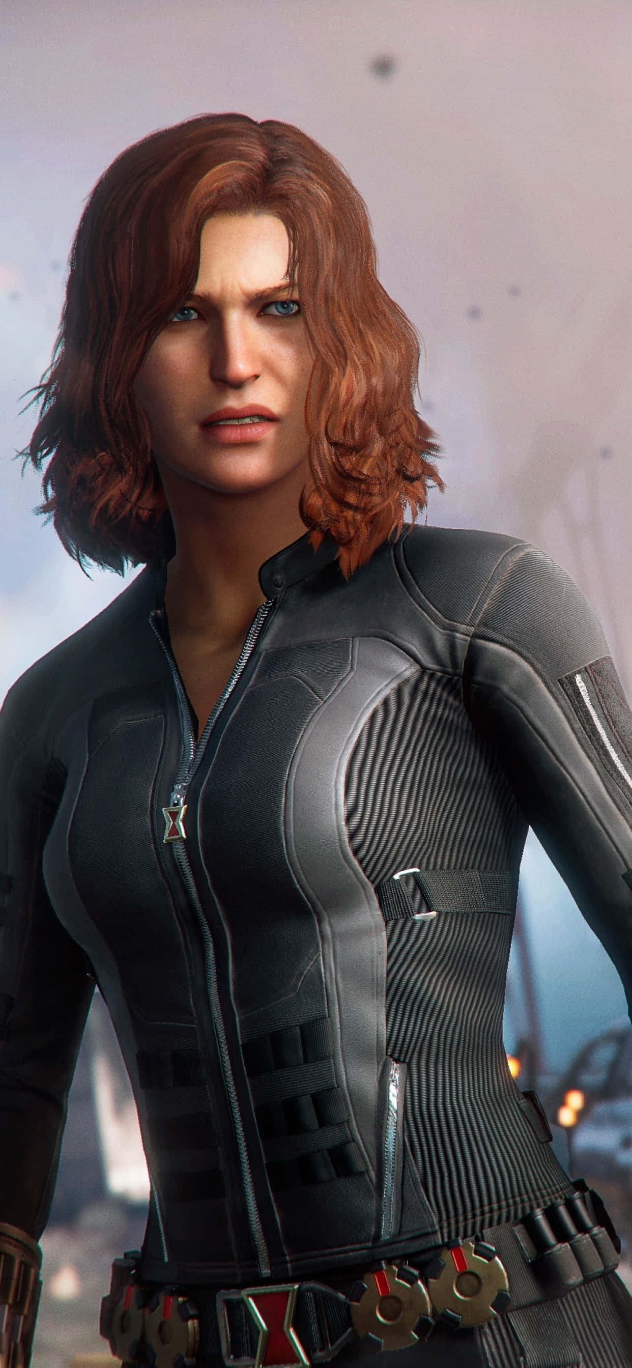 Black Widow iPhone Wallpaper