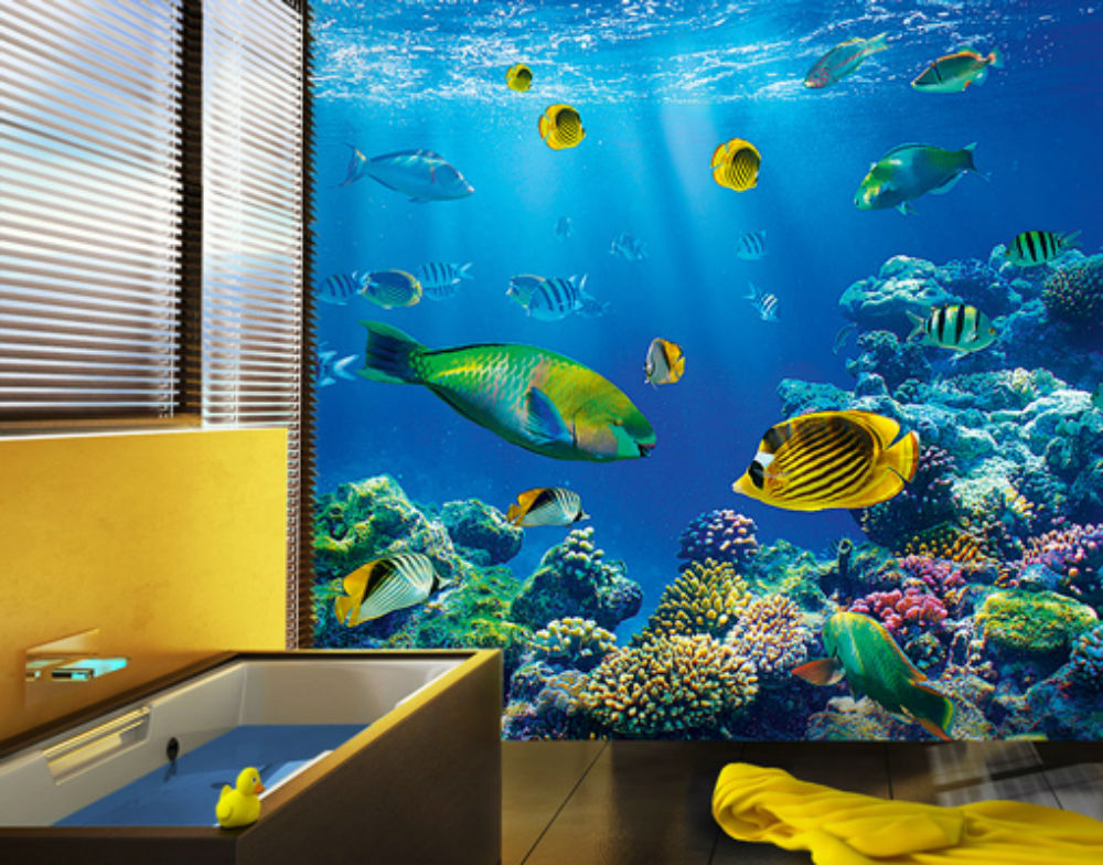 Underwater World Photo Wallpaper Wall Mural 300cmx280cm No