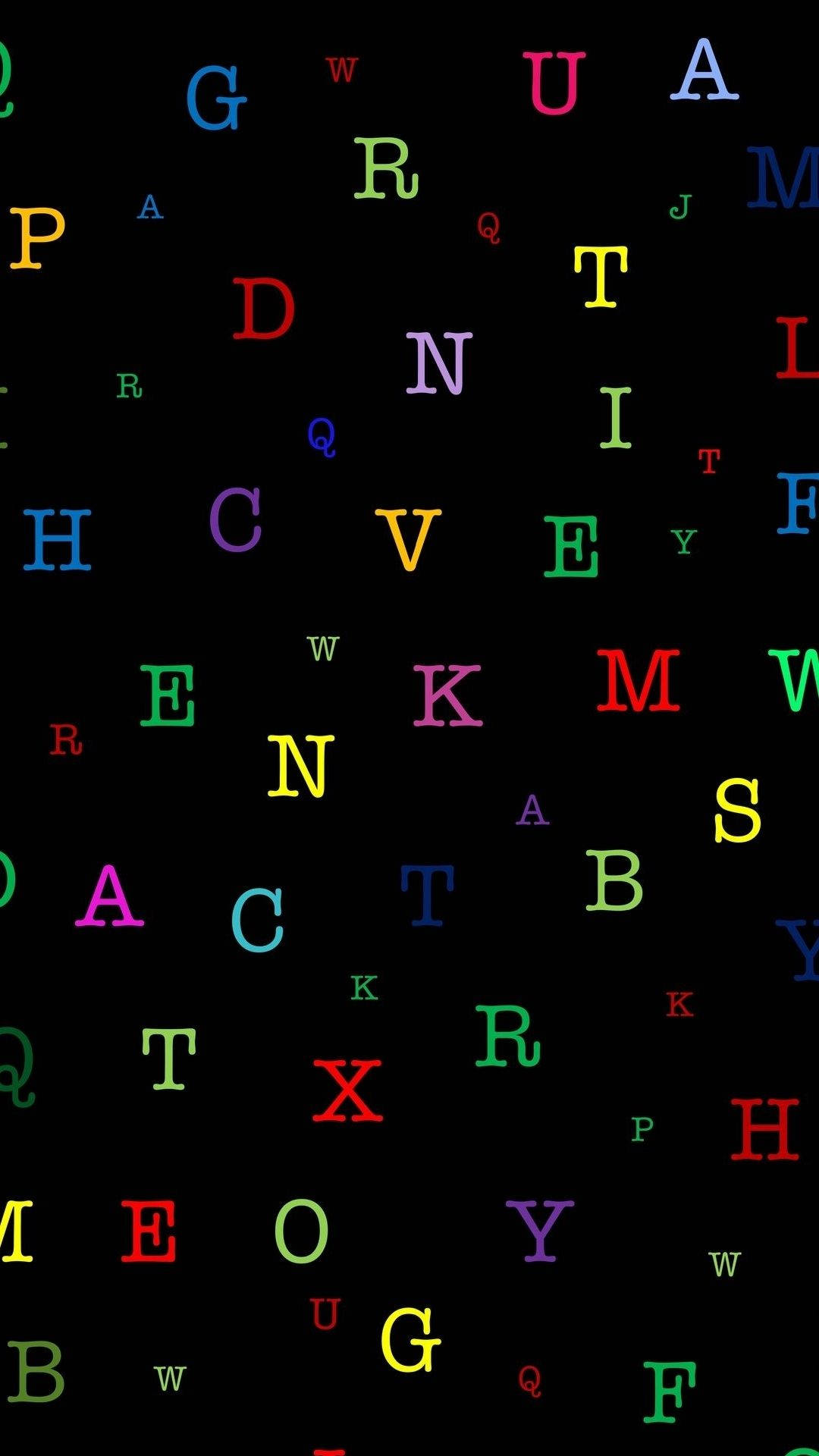 Alphabet Wallpaper