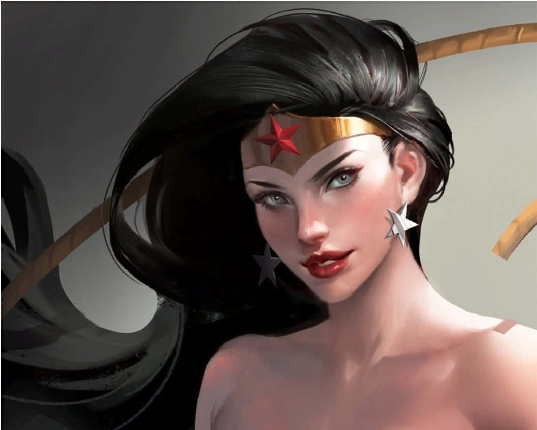 Beautiful Girl Cartoon Wallpaper