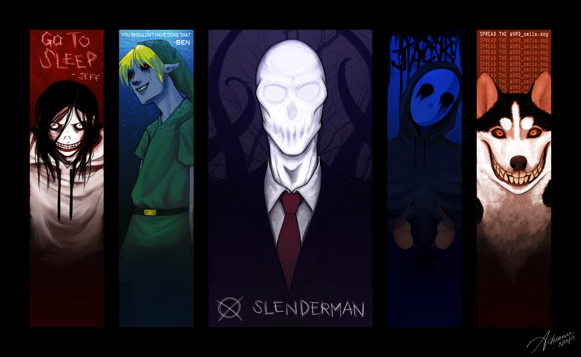 Creepypasta Wallpaper HD WallpaperSafari
