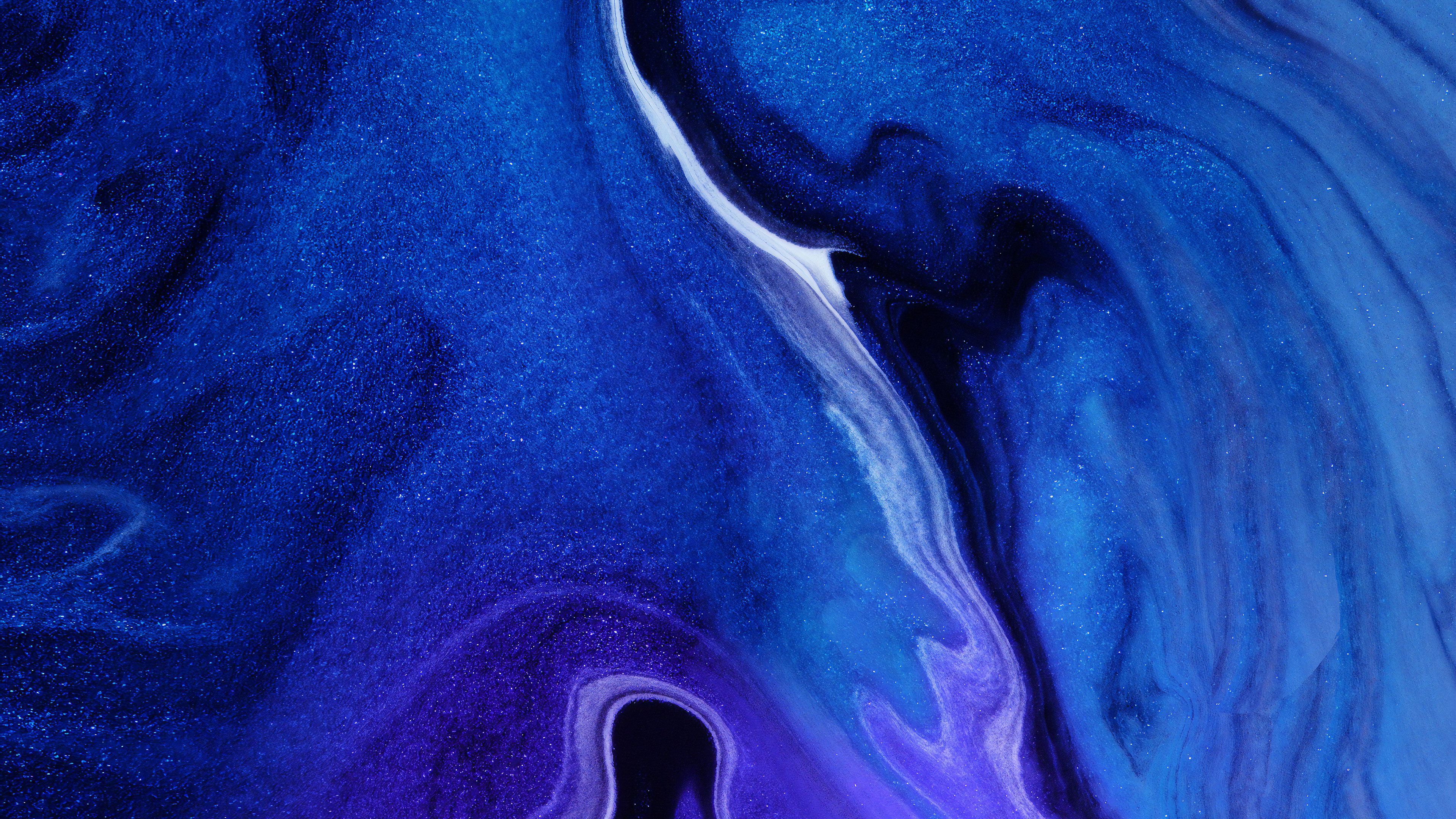 Navy Blue Art Wallpaper
