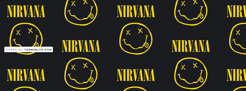 Download Nirvana Logo Hd Wallpapers Pictures 851x314