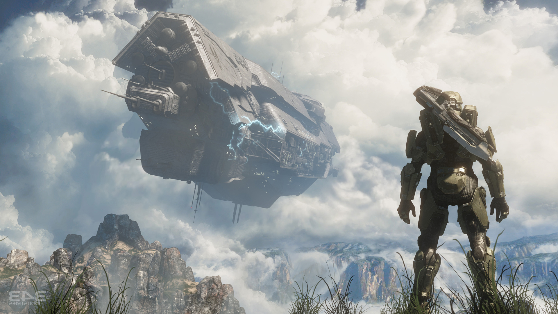 Halo Video Games Spaceship Wallpaper HD