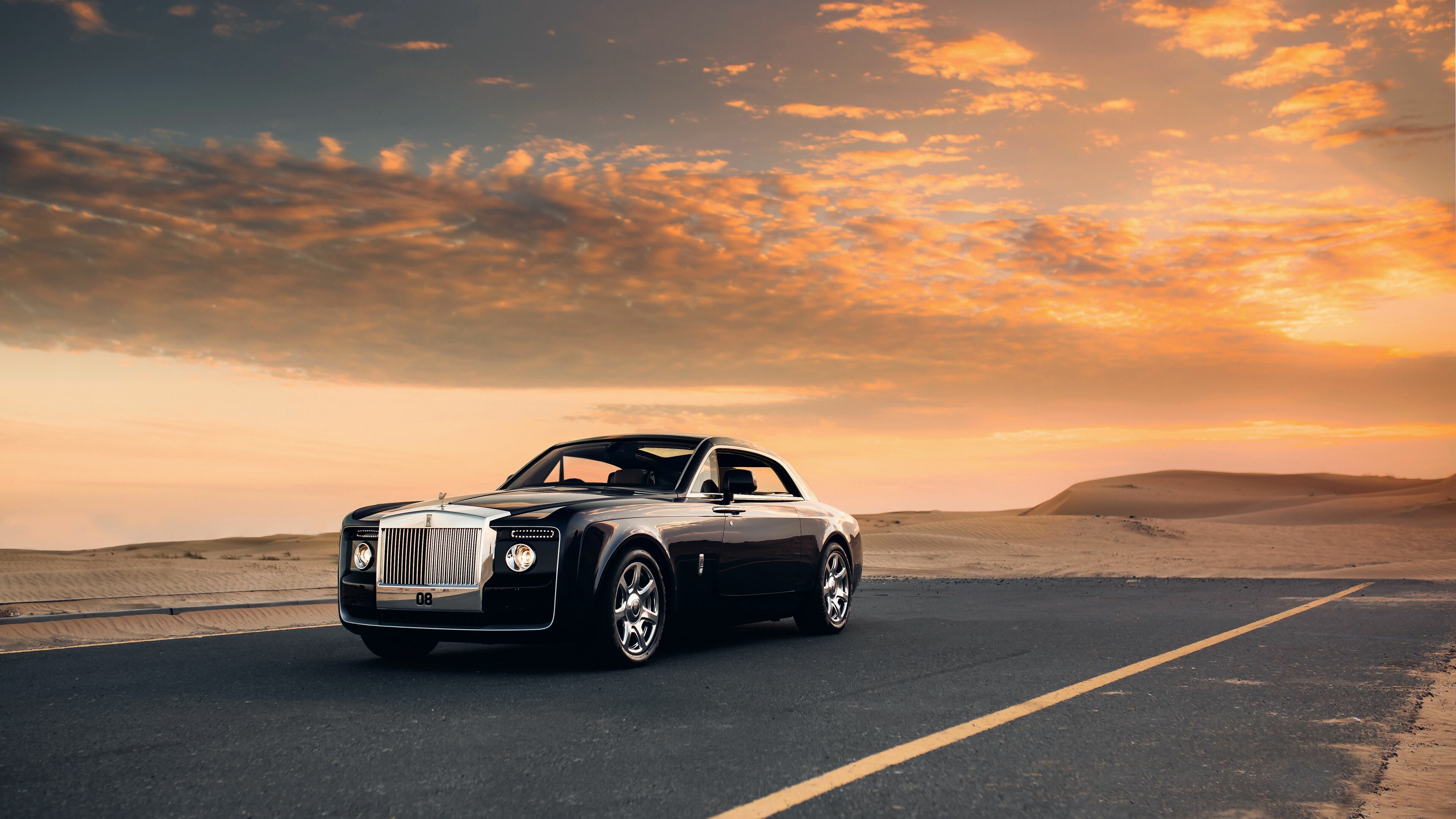 Desktop 4k Rolls Royce Wallpaper Photo