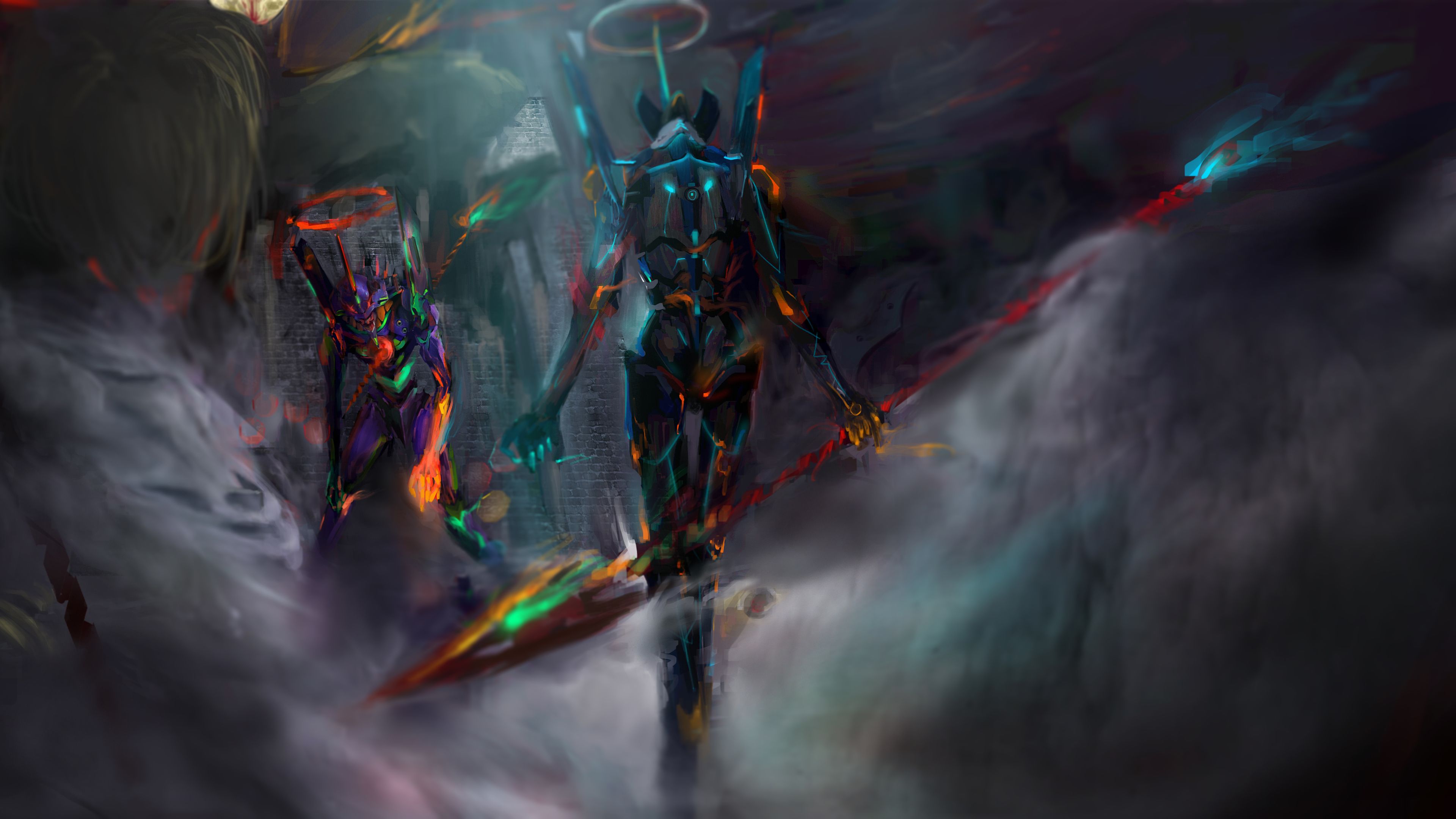 Neon Genesis Evangelion 4k Wallpaper HD