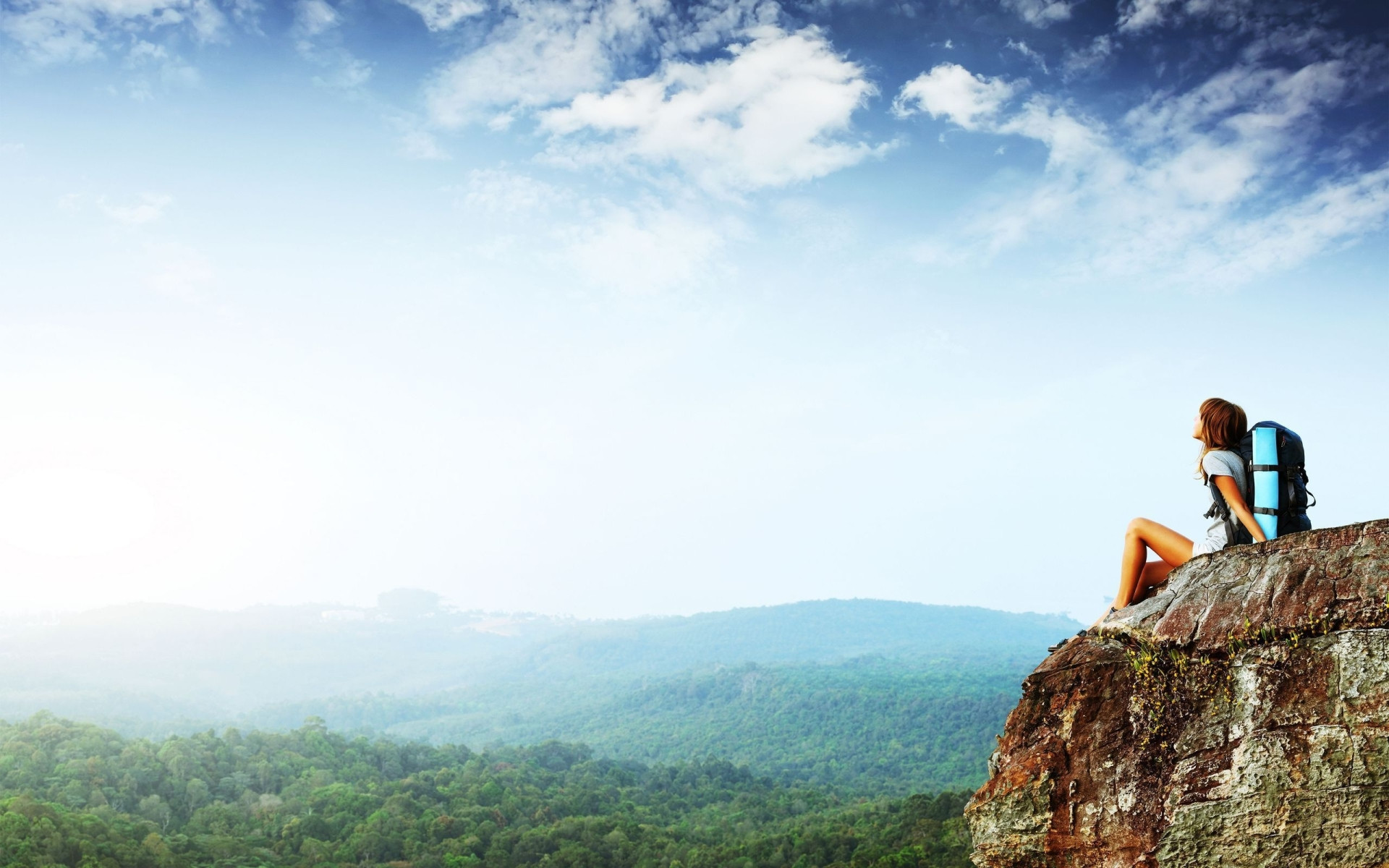 Girl On The Top Of Mountain X Other Photography