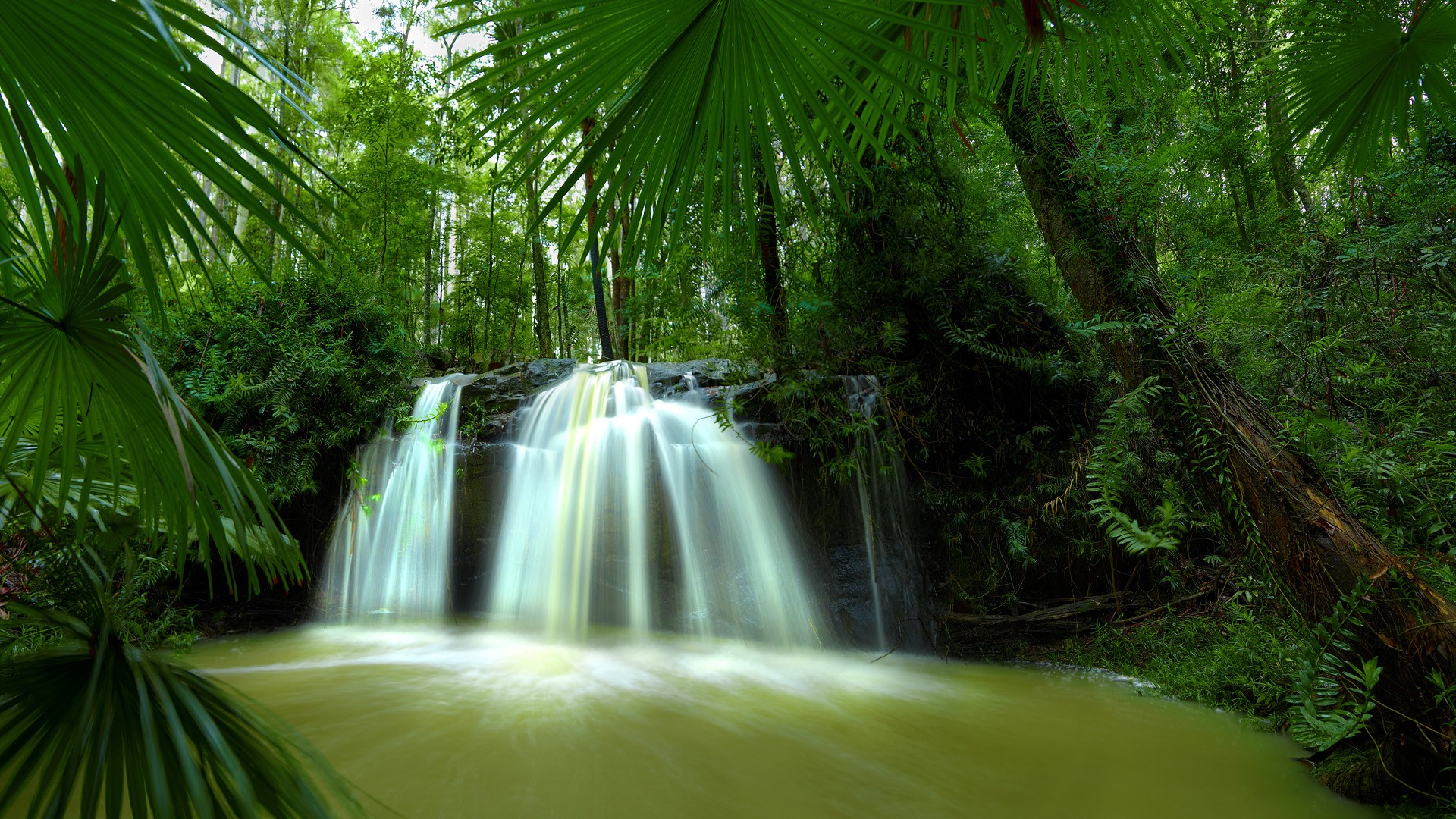 Nature Australia Wallpaper Waterfalls