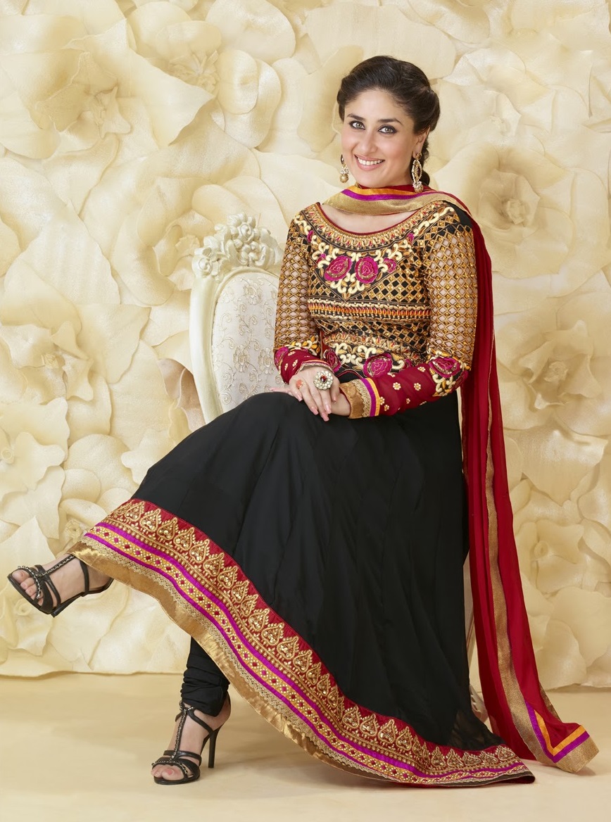 Kareena Kapoor Khan Anarkali Suit Pics Photos Image Wallpaper
