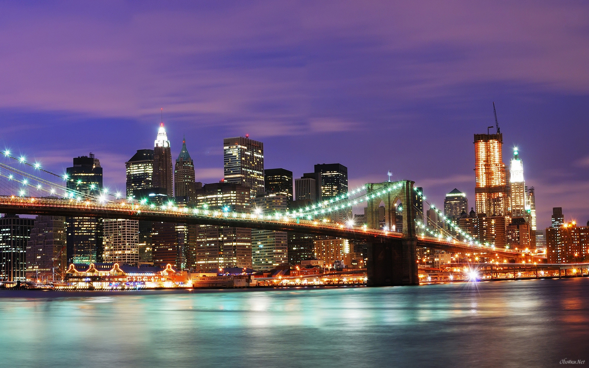 New York Bridge HD Desktop Wallpaper
