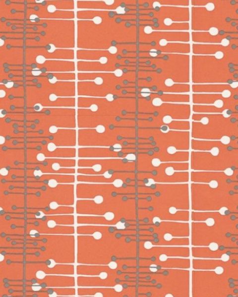 Miss Print Muscat Orange Misp1021 Select Wallpaper