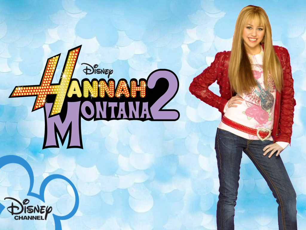 Hannah Montana Blue Background Pics Wallpaper