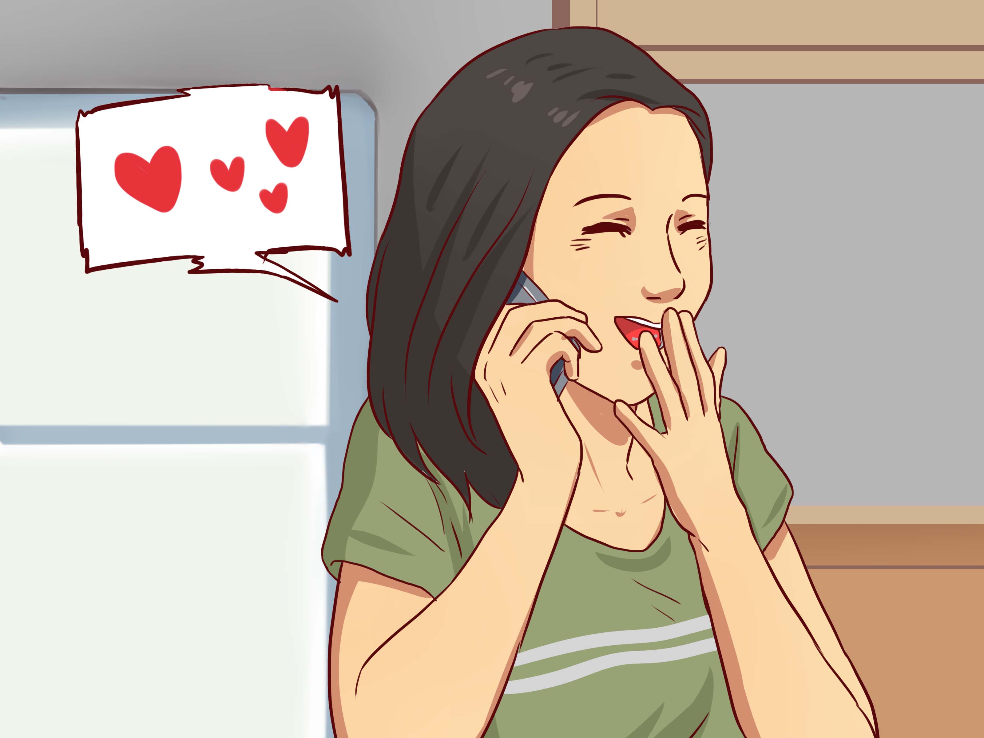 How To Talk Your Girlfriend On The Phone With Pictures